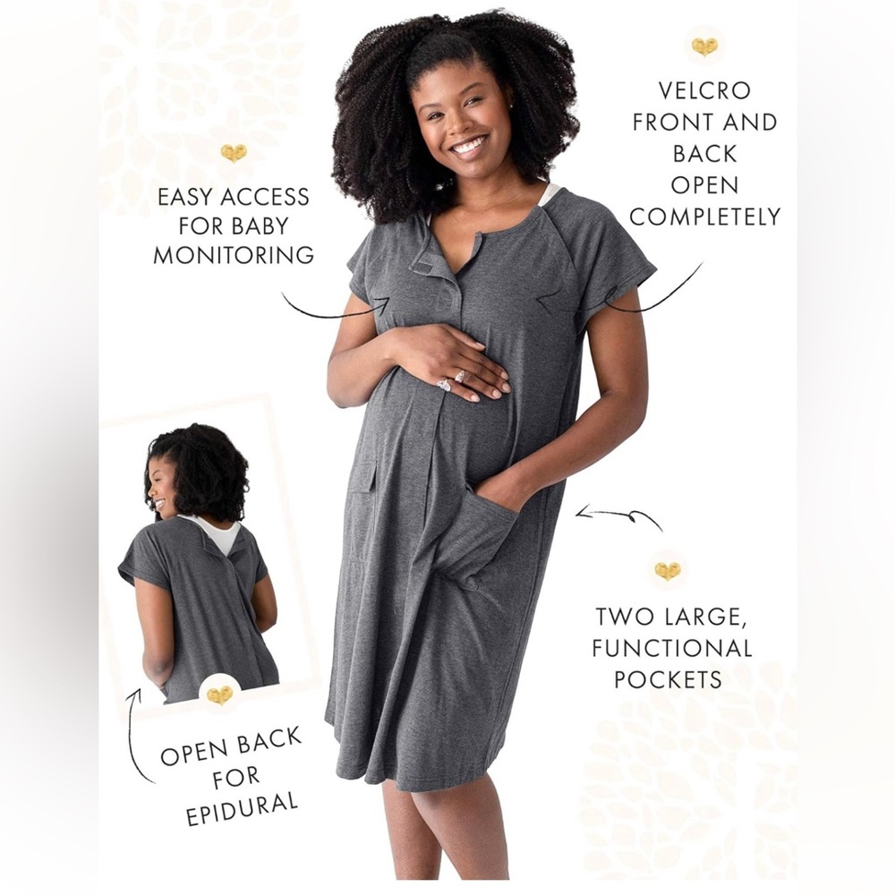 Kindred Bravely Universal Labor and Delivery Gown